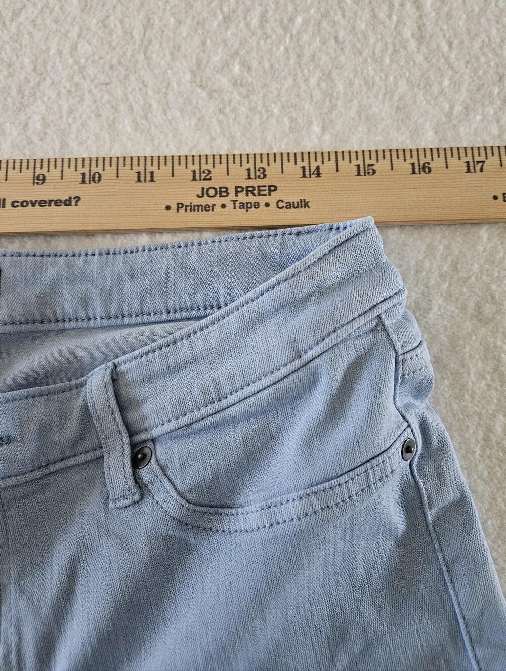 Lily Ryan Light Blue Women's Pants Size 30 - Picture 6 of 7